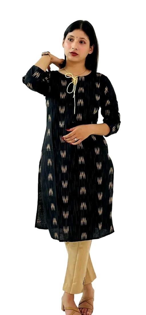 Women's Kurti with Pant and Dupatta Set | Green | XXL | Ethnic Wear