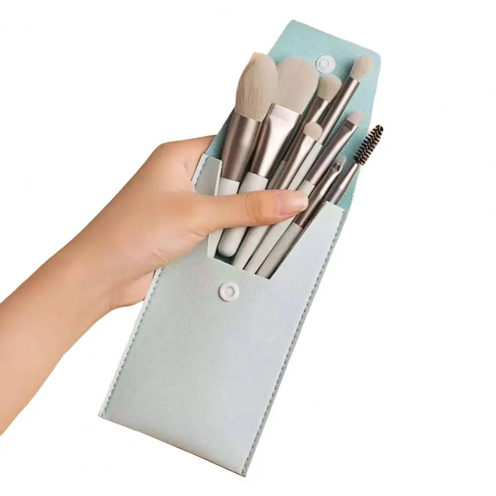 Women Makeup Brush Professional Makeup Brush Set with Portable Case for Loose Powder Blush Highlighter Eyeshadow for Application