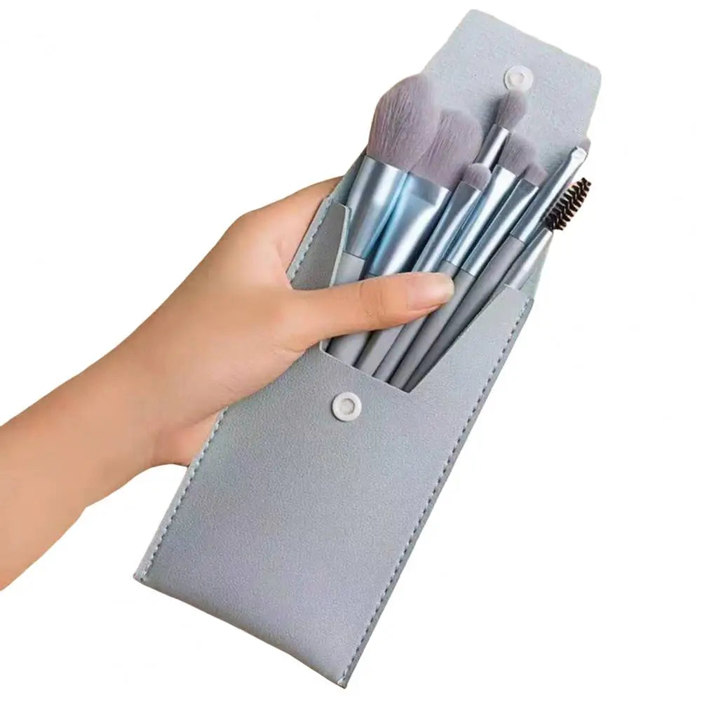 Women Makeup Brush Professional Makeup Brush Set with Portable Case for Loose Powder Blush Highlighter Eyeshadow for Application
