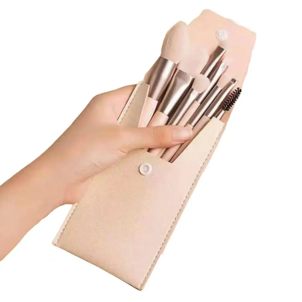 Women Makeup Brush Professional Makeup Brush Set with Portable Case for Loose Powder Blush Highlighter Eyeshadow for Application