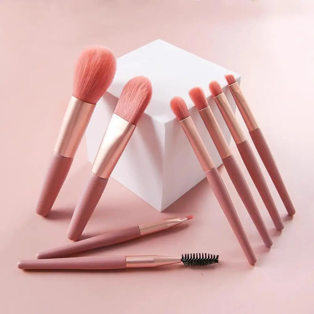 Women Makeup Brush Professional Makeup Brush Set with Portable Case for Loose Powder Blush Highlighter Eyeshadow for Application