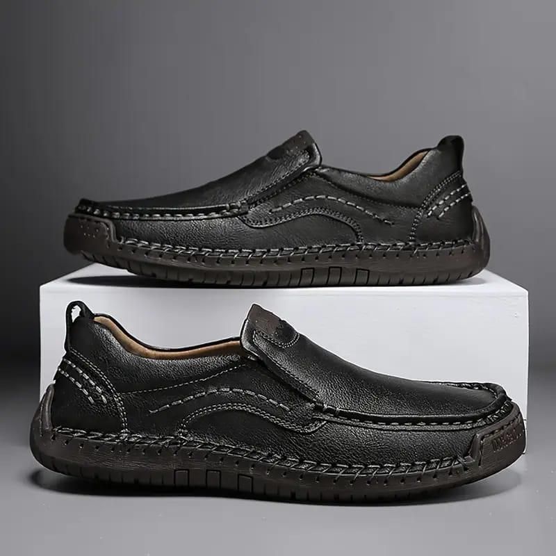 Men's Breathable Slip-On Casual Shoes - Anti-Skid Lightweight Footwear