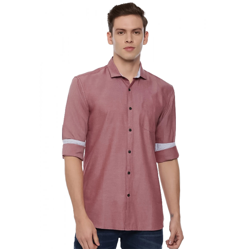 Generic Men's Cotton Slim Fit Casual Shirt
