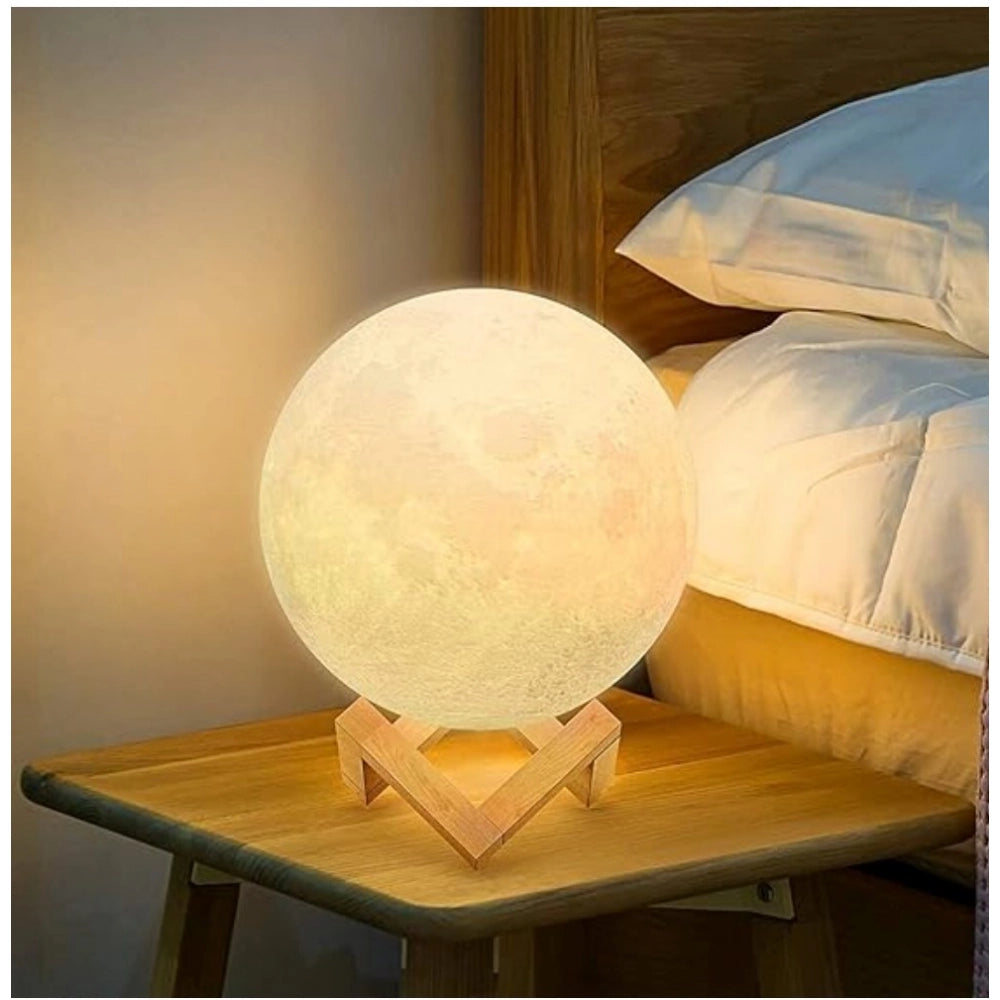 Plastic 3D Moon Night Lamp