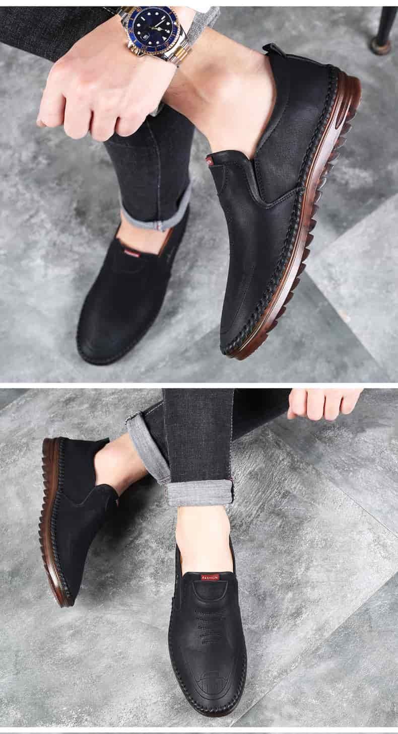 Men's Leather Shoes - Premium Formal Office Wear Shoes