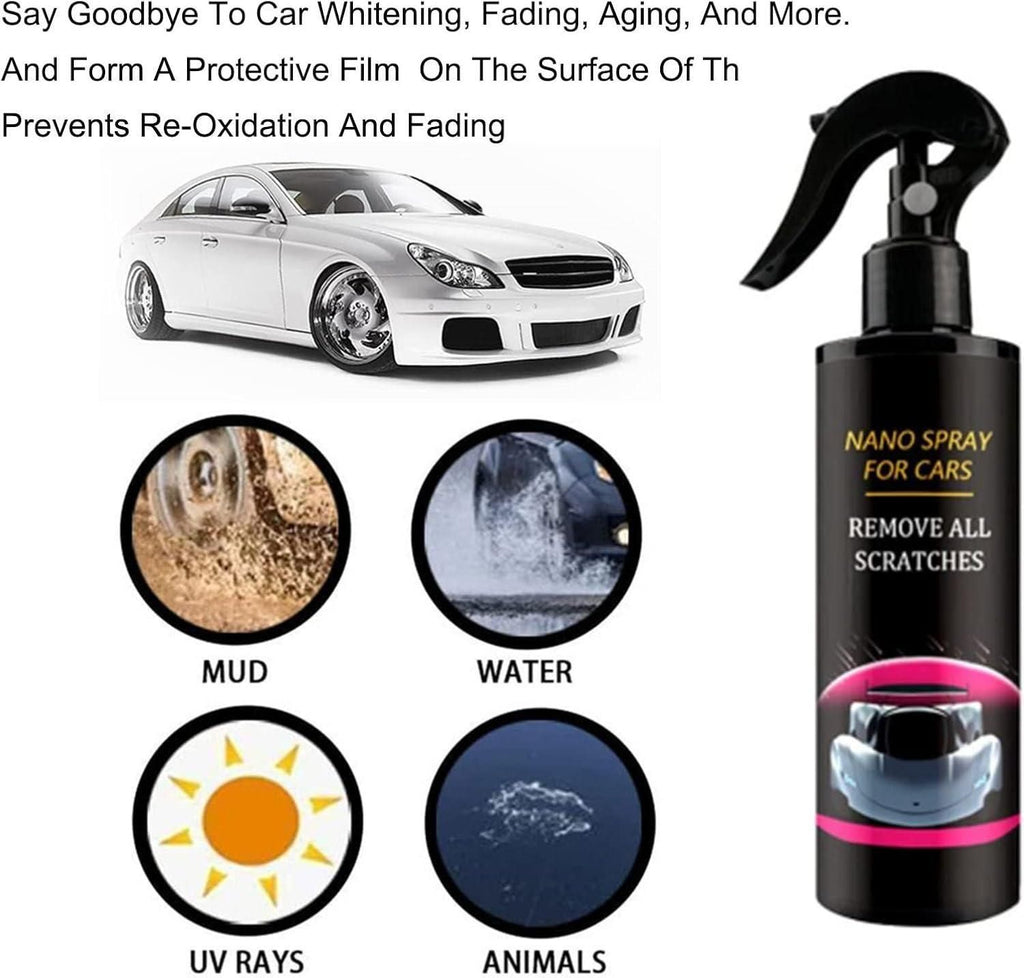 Car Scratches Repair Nano Spray 100ML - Professional Scratch Remover