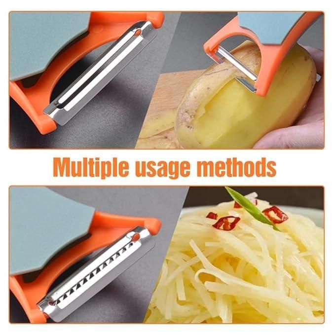 2 in 1 Fruit Peeler - Multi-Function Vegetable Peeler Kitchen Tool