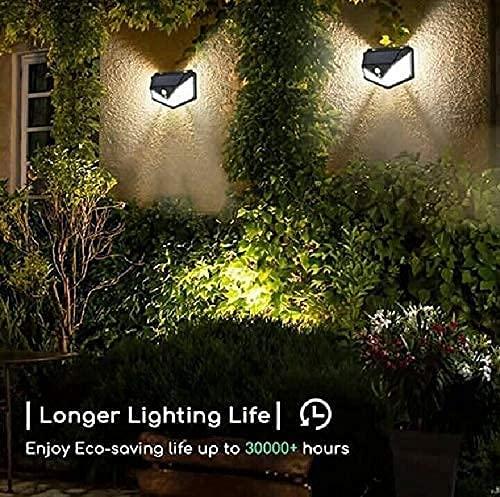 Latest Solar Lights for Garden 100 LED Motion Sensor Security Lamp