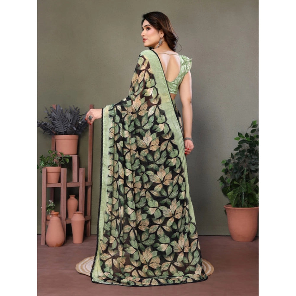 Printed Cotton Saree - Trendy Ethnic Wear for Women